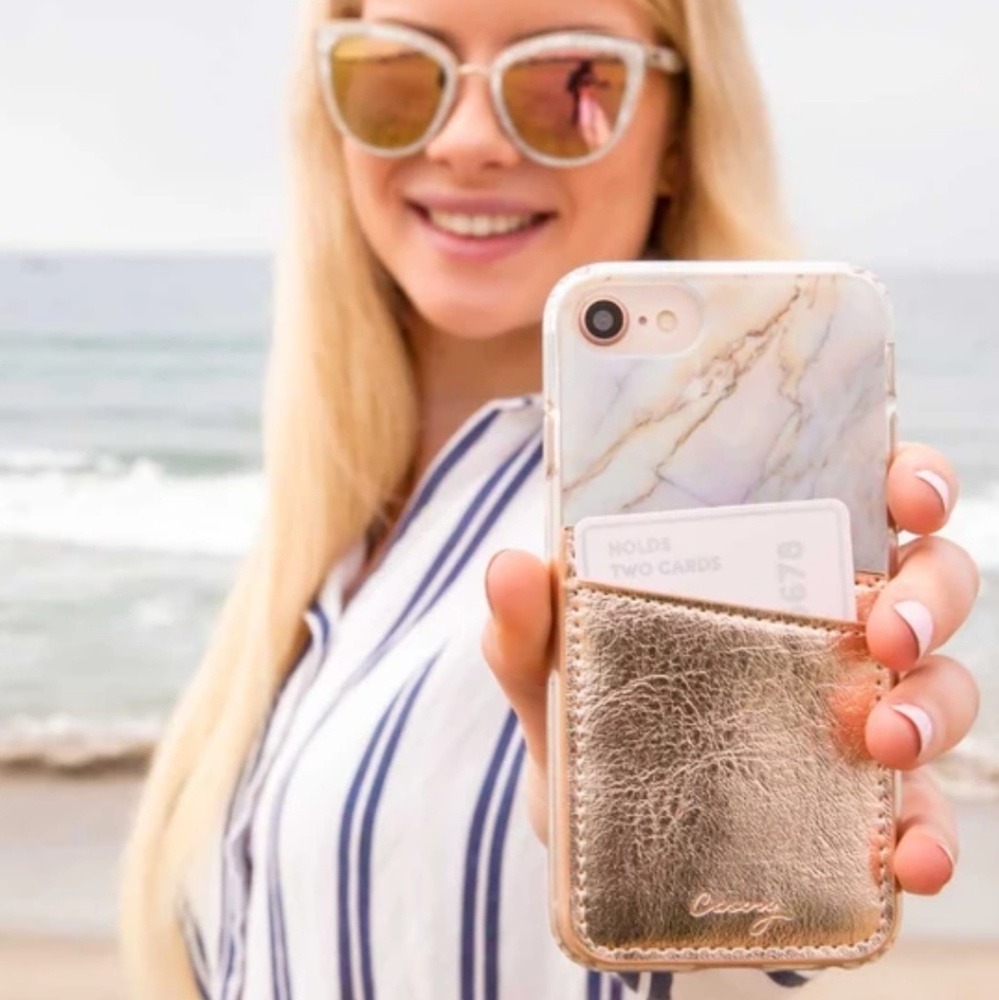 Casery Rose Gold Phone Pocket